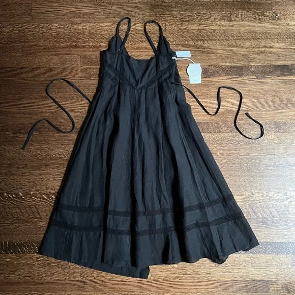 Aritzia Wilfred Linen Wrap Dress, la Bohéme Capsule Collection, Léger Dress - Picture 8 of 8